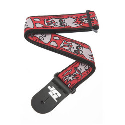 Planet Waves Joe Satriani Guitar Strap, Up in Flames