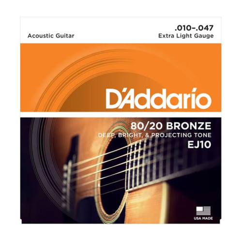 Daddario EJ10 Bronze