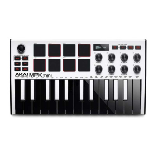 AKAI MPK mini MK3 White AKAI MPK mini MK3 White