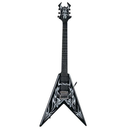 BC Rich KKV Black and Tribal