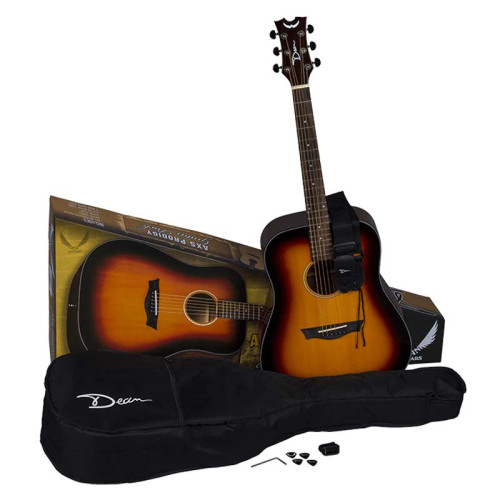 Dean AXS Prodigy Acoustic Pack Tobacco Sunburst