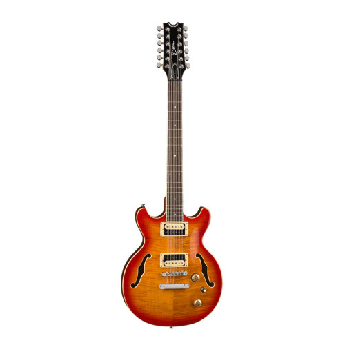 Dean Boca 12 String Trans Cherry Burst