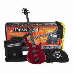 Dean Edge 09 Bass Pack Metallic Red
