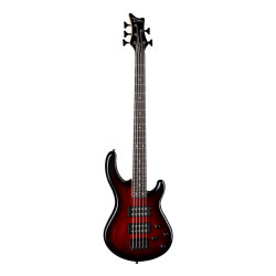Dean Edge 2 5 String Trans Red