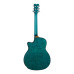 Dean Exotica Quilt Ash A E Trans Blue Satin