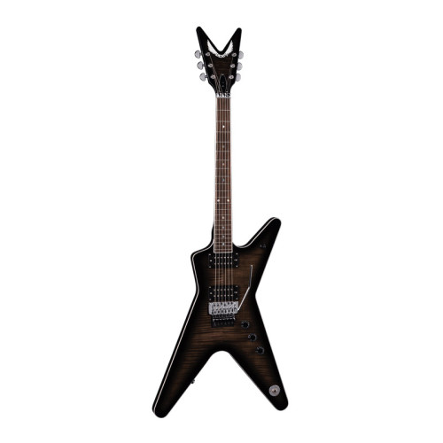 Dean ML 79 Floyd Flame Top Trans Black