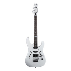 Dean USA Vinman Semi Hollow Mettalic White
