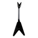 Dean V 79 Flame Top Trans Black