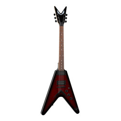 Dean VX Flame Top Trans Red