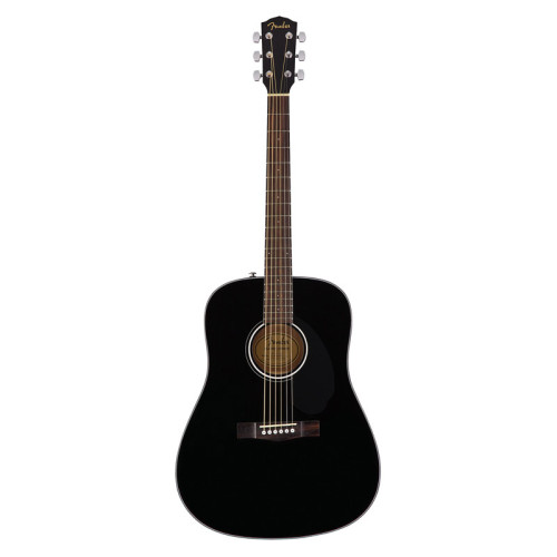 Fender CD 60S Dreadnought WN BLK