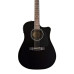 Fender CD 60SCE Dreadnought Black WN