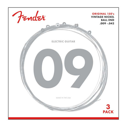 Fender Original 150S VN 9 42 3-Pack