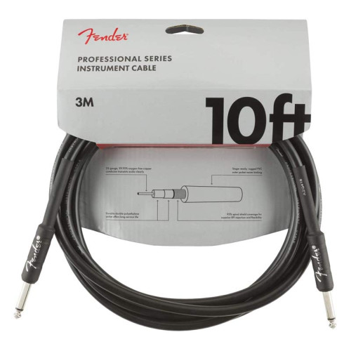 Fender Professional Series Instrument Cable 3m