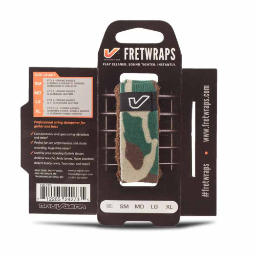 Gruv Gear FretWrap Camo(Green-Brown) SM