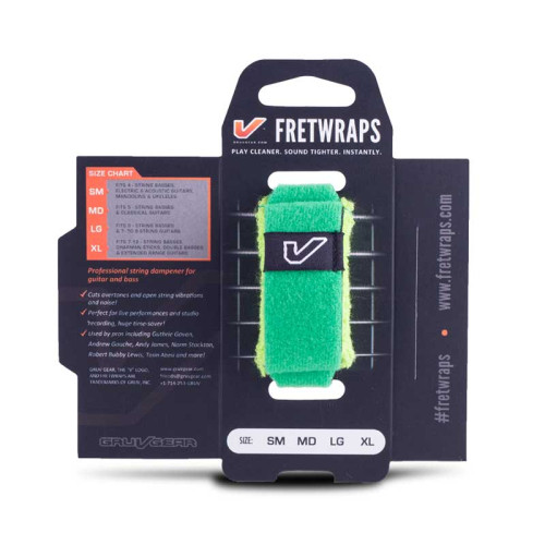 Gruv Gear FretWrap Leaf(green) SM