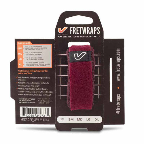 Gruv Gear FretWrap Wine(burgundy) SM