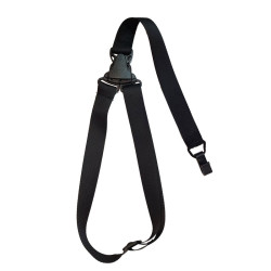 lespoir Black Ukulele Strap