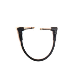 Lespoir Pedalboard Unit Cable Black 21cm