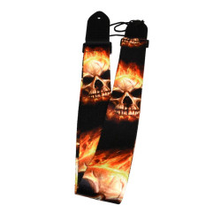 lespoir Skull Guitar Strap 01