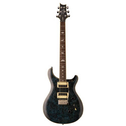 PRS SE Custom 24 Exotic Top Poplar Burl Whale Blue
