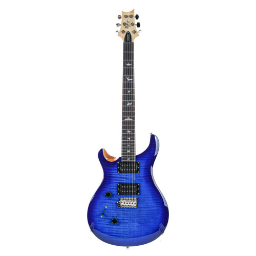 PRS SE Custom 24 Lefty Faded Blue Burst