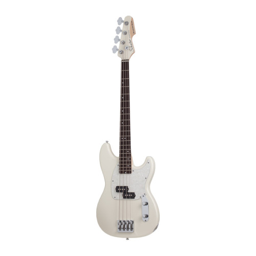 Schecter Banshee Bass Olympic White