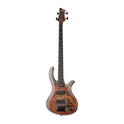Schecter Riot 4 Bass Inferno Burst