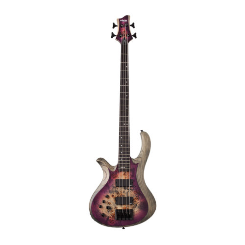 Schecter Riot 4 Bass LH Aurora Burst
