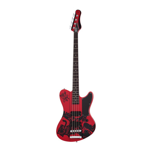 Schecter Simon Gallup Ultra Spitfire Red