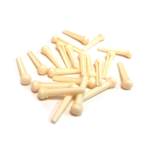 Shining Sound Acoustic Guitar Pin White