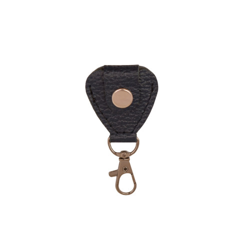 Shining Pickholder Keychain Full Black Grainy
