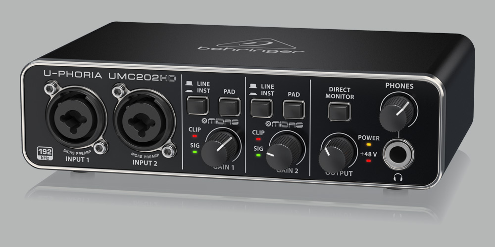 behringer-umc-202-hd قیمت خرید کارت صدا Behringer UMC 202HD