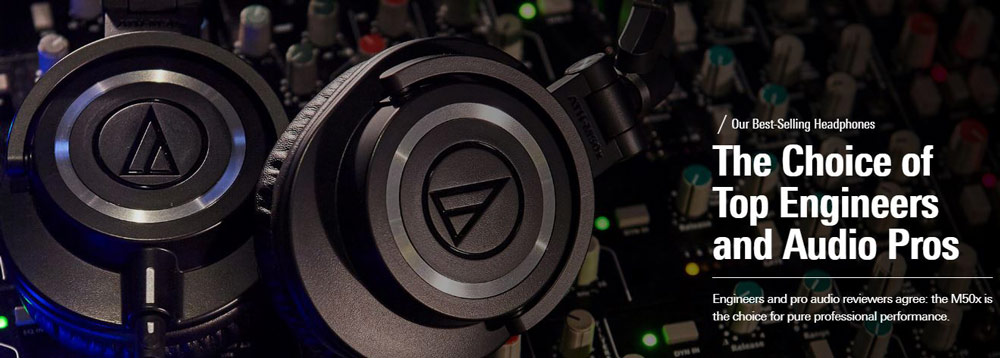 audio-technica-ath-m50x آدیو تکنیکا Audio Technica ATH M50x