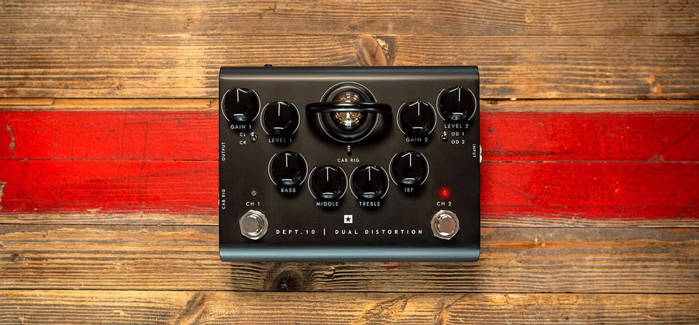 blackstar-dept-10-dual-distortion افکت یونیت بلک استار Blackstar Dept 10 Dual Distortion
