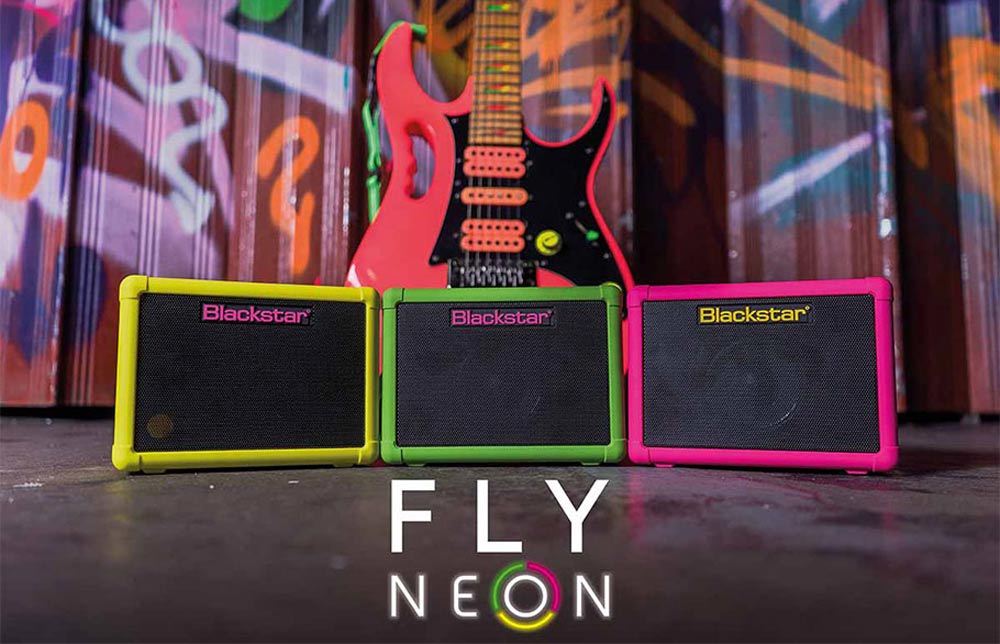 blackstar-fly-3-neon-green آمپلی فایر گیتار بلک استار Blackstar Fly 3 Neon Green