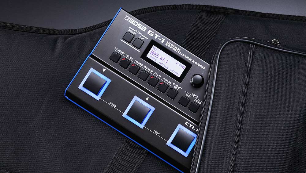 boss-gt1 مولتی افکت گیتار الکتریک باس Boss GT1=