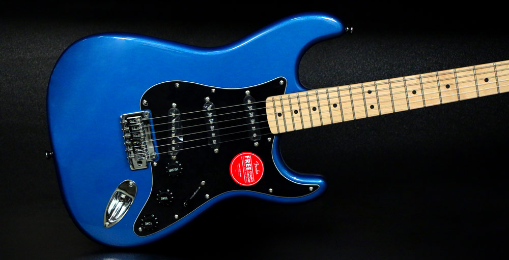 squier-affinity-strat-mn-lake-placid-blue گیتار الکتریک فندر اسکوایر Squier Affinity Strat MN Lake Placid Blue