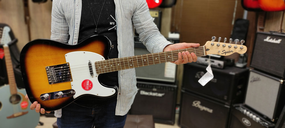 fender-squier-bullet-tele-lrl-brown-sunburst گیتار فندر Fender Squier Bullet Tele LRL Brown Sunburst