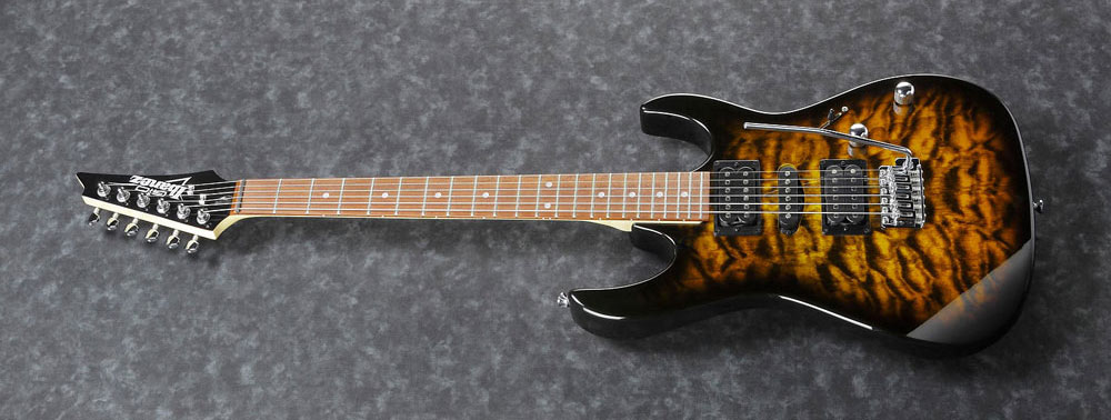 ibanez-grx70qa-sb گیتار الکتریک آیبانز Ibanez GRX70QA SB