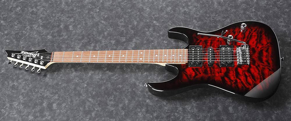 ibanez-grx70qa-trb گیتار الکتریک آیبانز Ibanez GRX70QA TRB