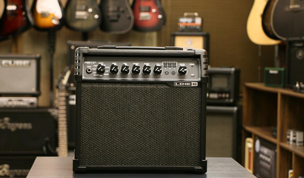 line-6-spider-v-20-mkii قیمت خرید آمپلی فایر گیتار الکتریک Line 6 Spider V 20 MkII
