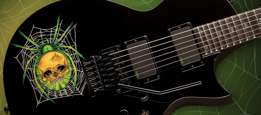 ltd-30th-anniversary-kh-3-spider گیتار الکتریک ال تی دی LTD 30TH Anniversary KH 3 Spider