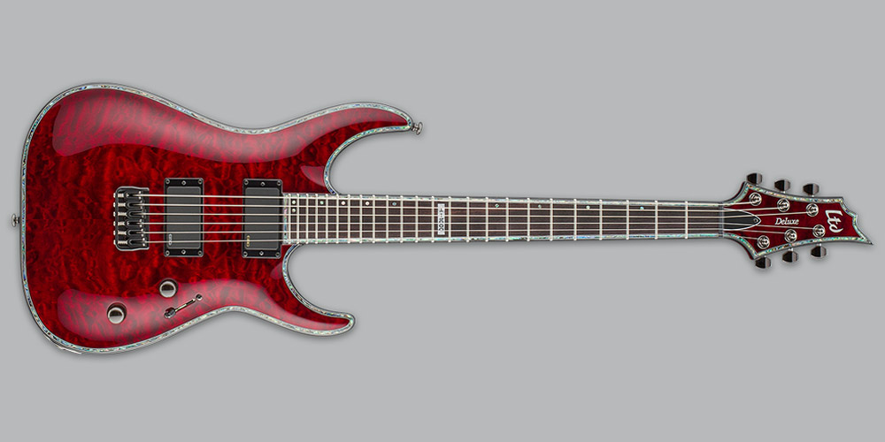 ltd-h1000-see-thru-black-cherry گیتار الکتریک ال تی دی LTD H1000 See Thru Black Cherry