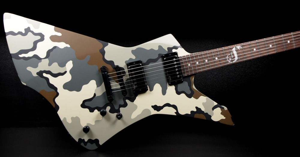 ltd-snakebyte-camo گیتار الکتریک ال تی دی LTD Snakebyte Camo