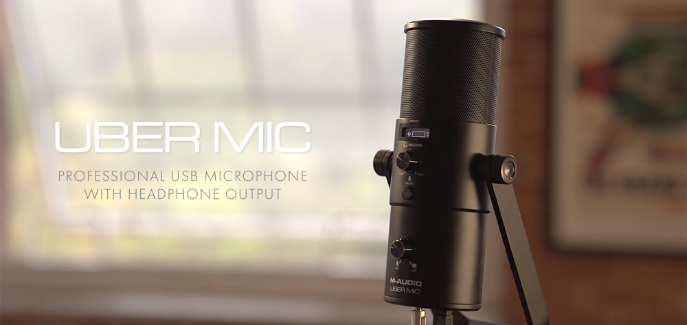 m-audio-uber-mic میکروفن یو اس بی ام آدیو M-Audio Uber Mic