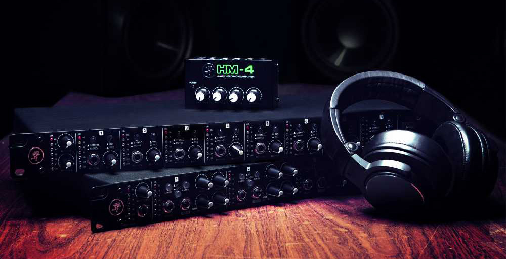 mackie-hm-4 پری امپ هدفون مکی Mackie HM 4
