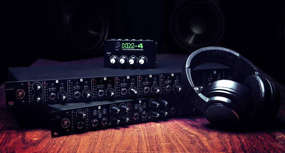 mackie-hm-400 پری امپ هدفون مکی Mackie HM 400