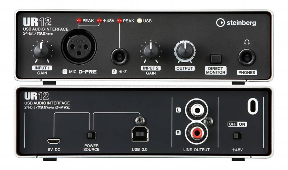 steinberg-ur12 قیمت خرید کارت صدا Steinberg UR12
