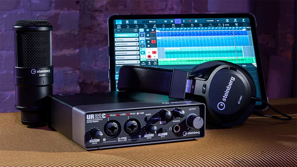 steinberg-ur22-recording-pack قیمت خرید پکیج استودیویی اشتنبرگ Steinberg UR22C Recording Pack