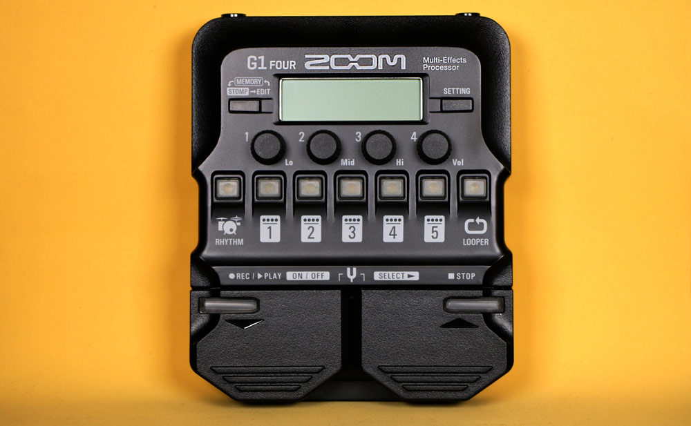 zoom-g1-four افکت زوم گیتار الکتریک Zoom G1 FOUR